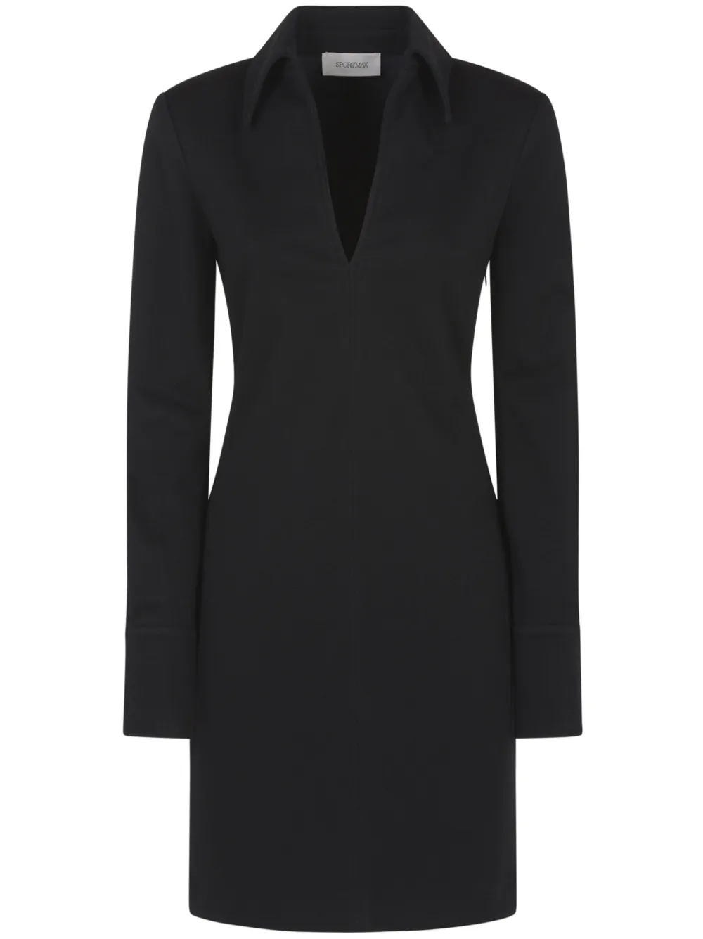 Sportmax Jurk met polokraag Zwart