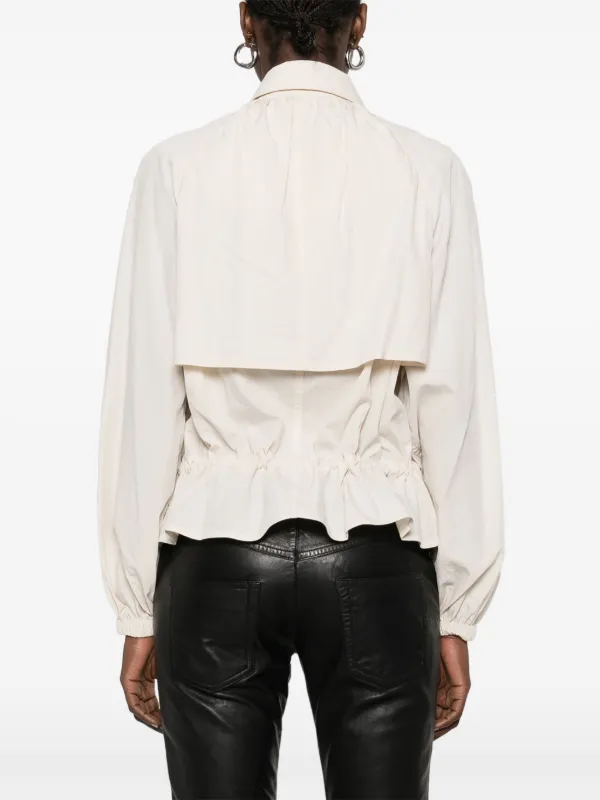 ISABEL MARANT Gwenola Jacket | Neutrals | FARFETCH GE