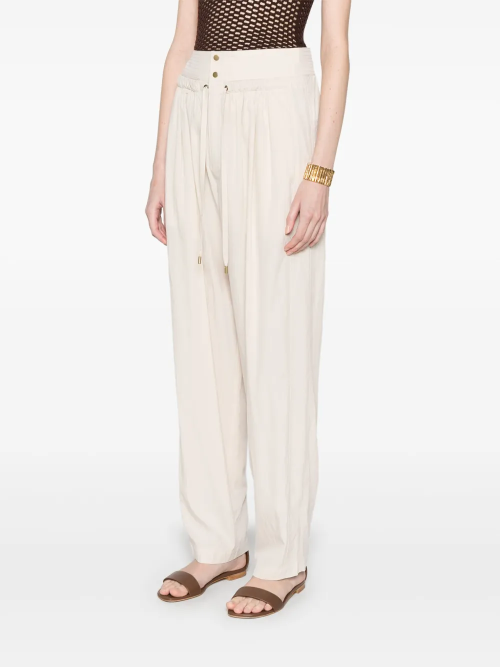 ISABEL MARANT Gleen broek Beige