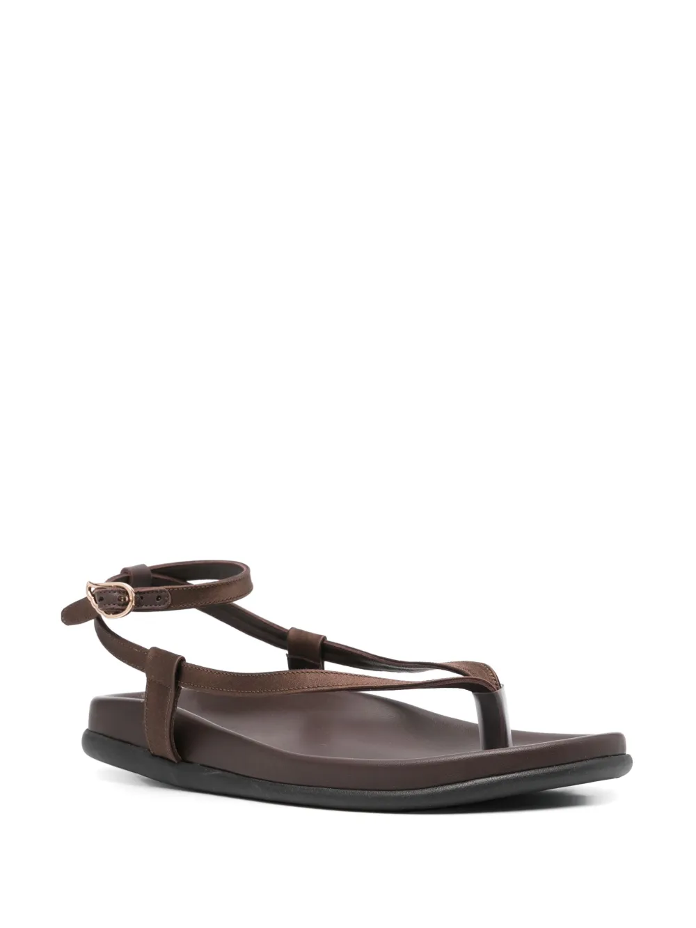 Ancient Greek Sandals Saloni sandals Brown