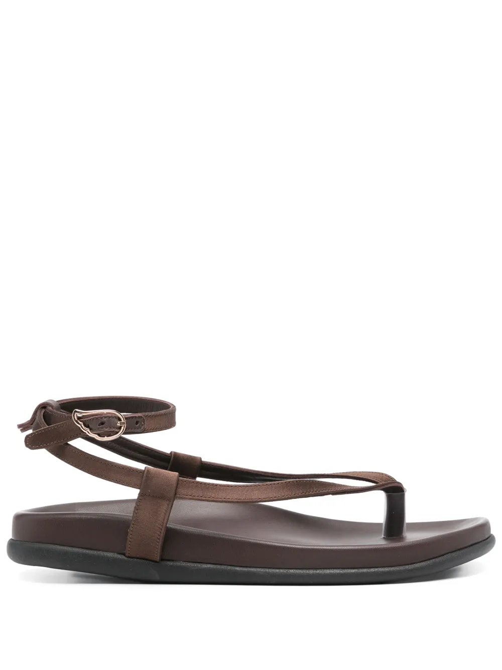 Ancient Greek Sandals Saloni sandals Brown