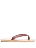 Ancient Greek Sandals Spathi flip flops - Red