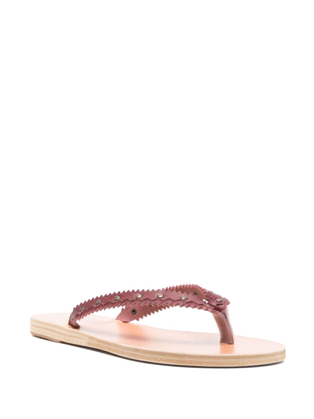 Ancient Greek Sandals Spathi teenslippers - Rood