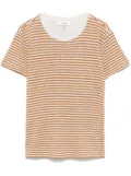 FRAME striped T-shirt - Brown