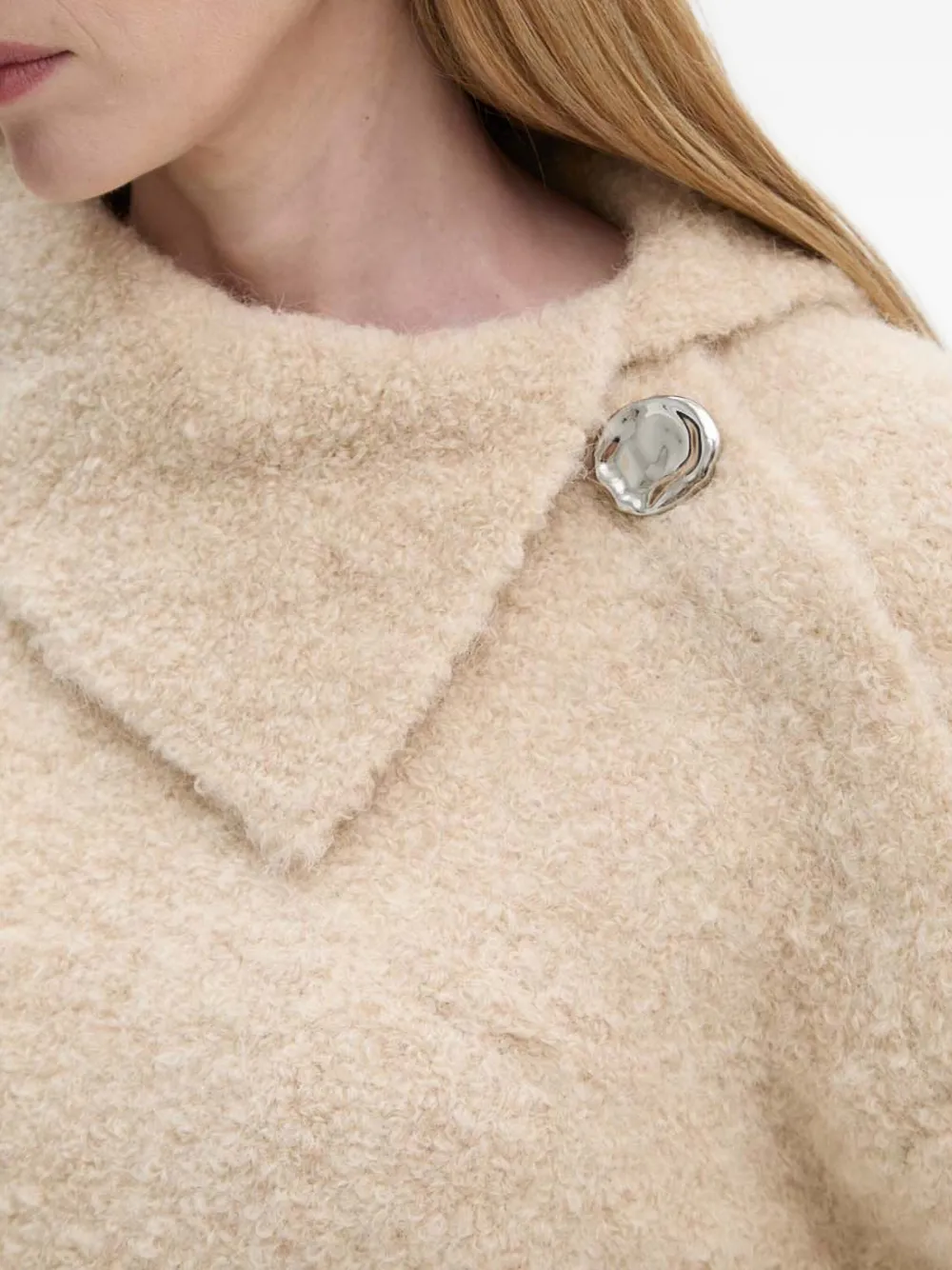Day Birger Et Mikkelsen Gillian Fringed Sweater In Neutral