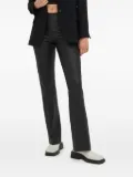 Day Birger Et Mikkelsen leather flared trousers - Black
