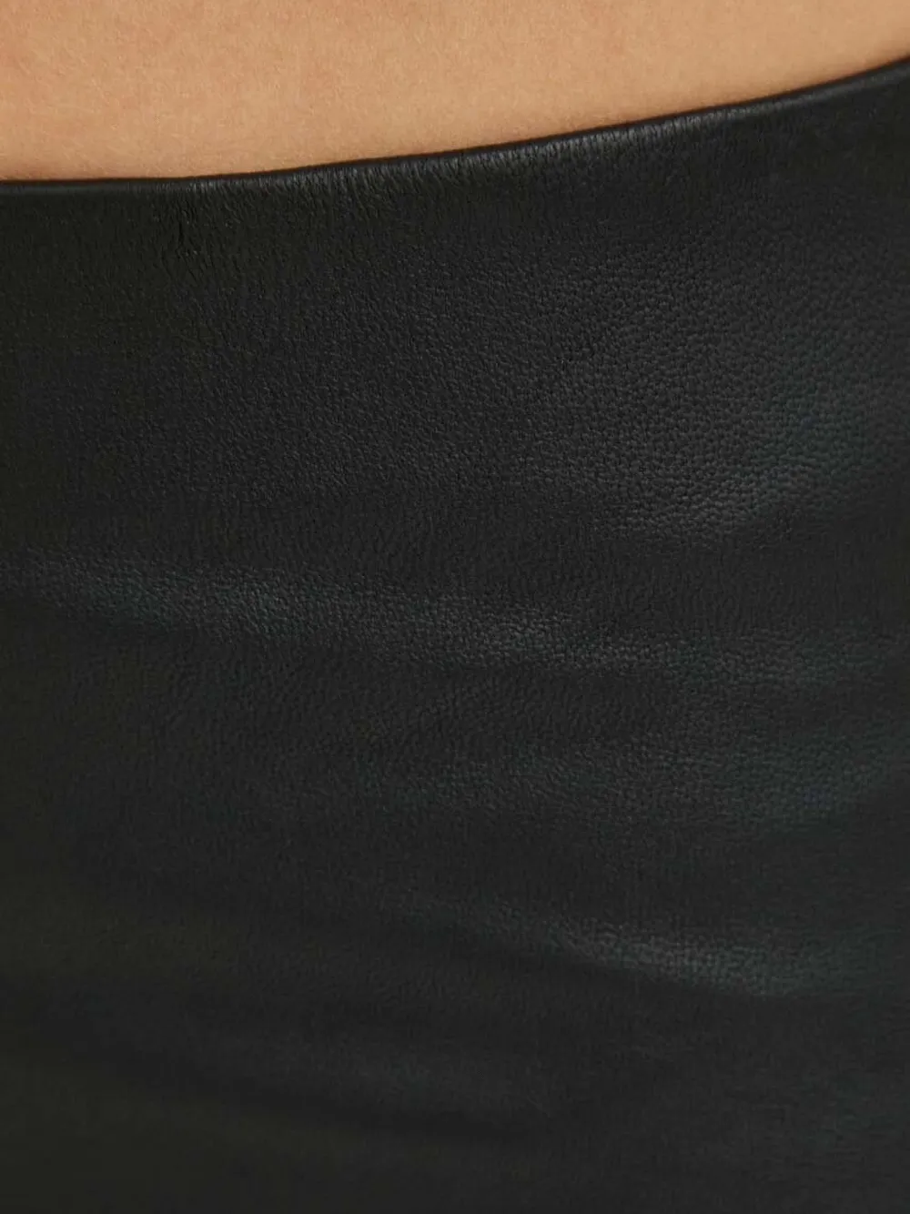 Day Birger Et Mikkelsen Leather Flared Trousers In Black