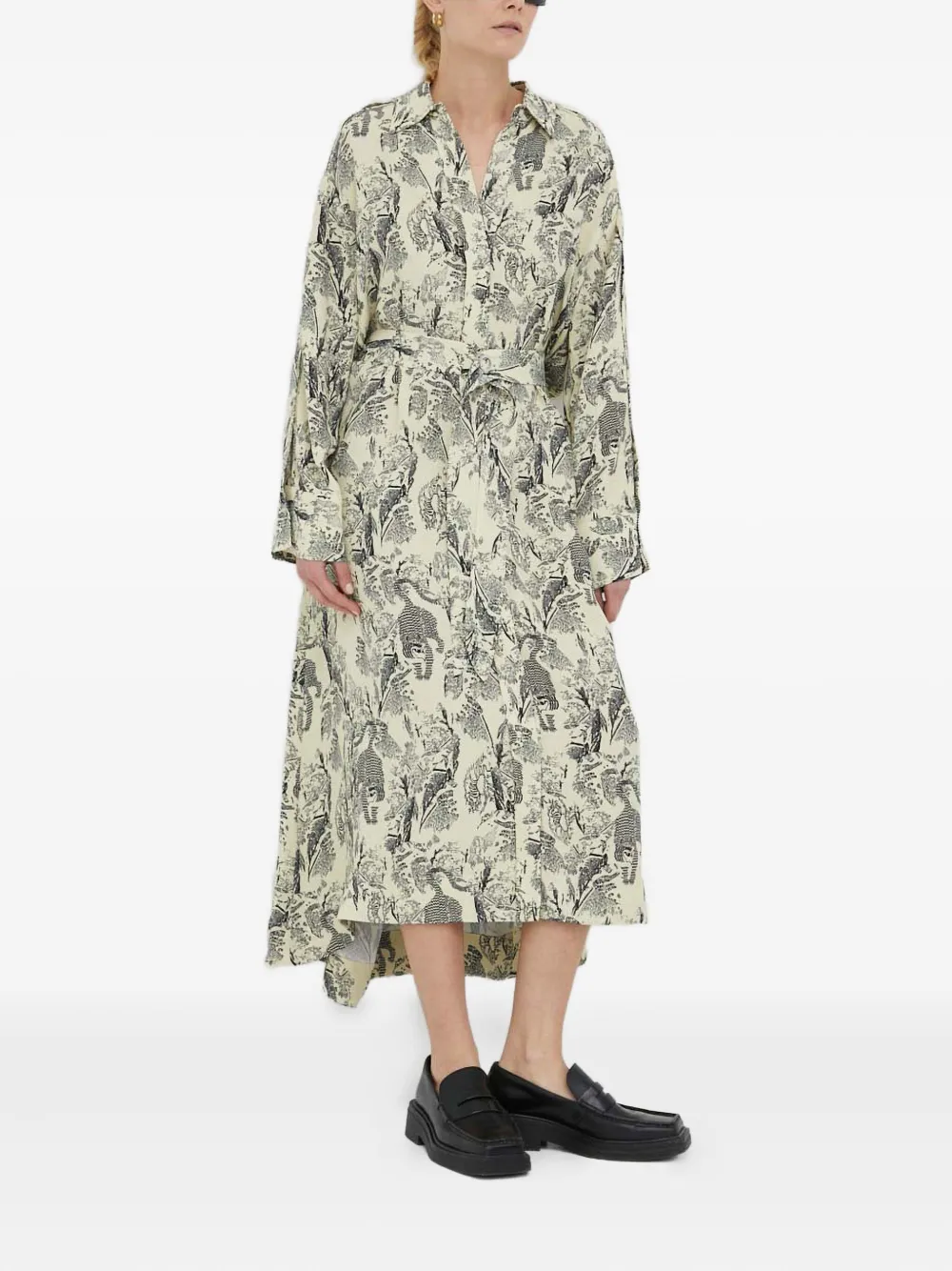 Day Birger Et Mikkelsen Heritage printed midi dress | Day Dresses | Image 2
