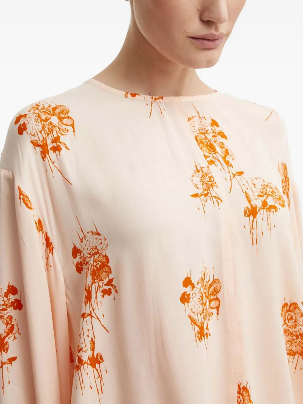 Day Birger Et Mikkelsen Floral Patterned Top In White