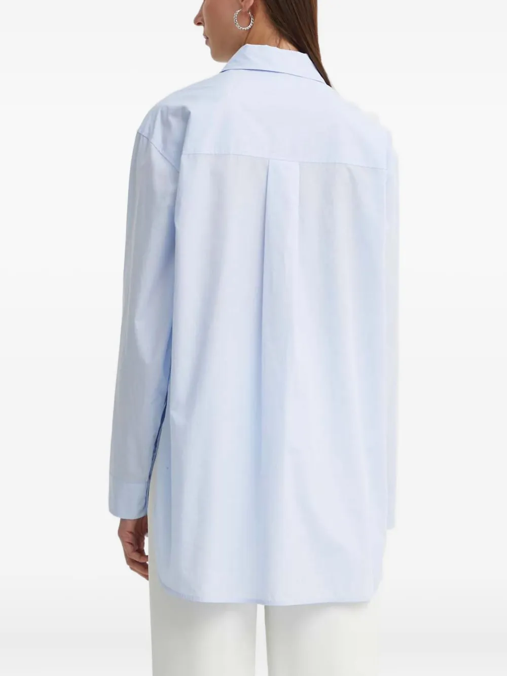 Day Birger Et Mikkelsen Malou katoenen blouse met knopen Blauw