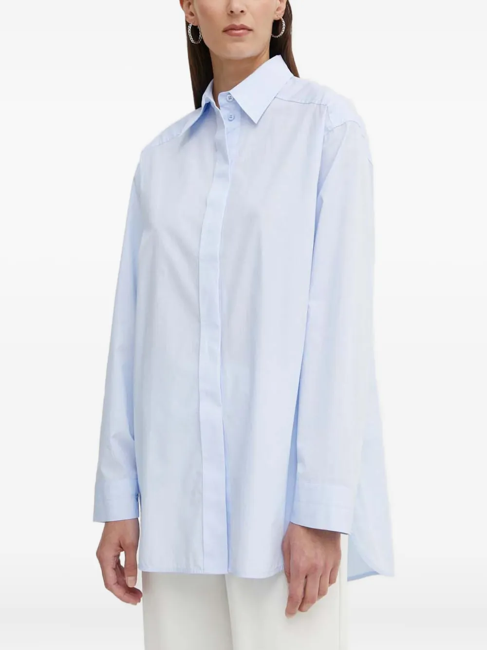 Day Birger Et Mikkelsen Malou cotton buttoned shirt | Blue | Image 1