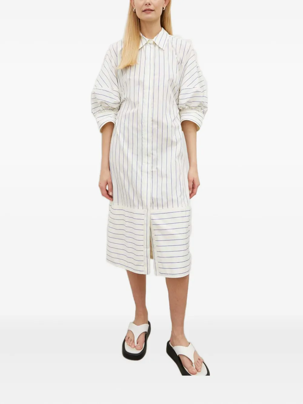 Day Birger Et Mikkelsen striped midi dress | Day Dresses | Image 2
