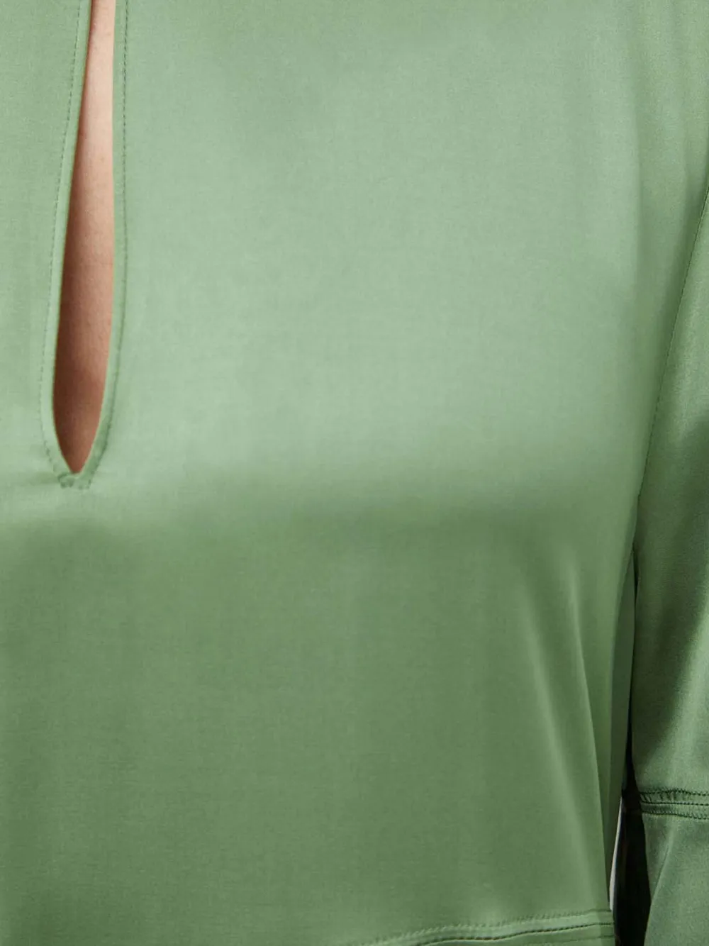 Day Birger Et Mikkelsen Keyhole-detail Midi Dress In Green