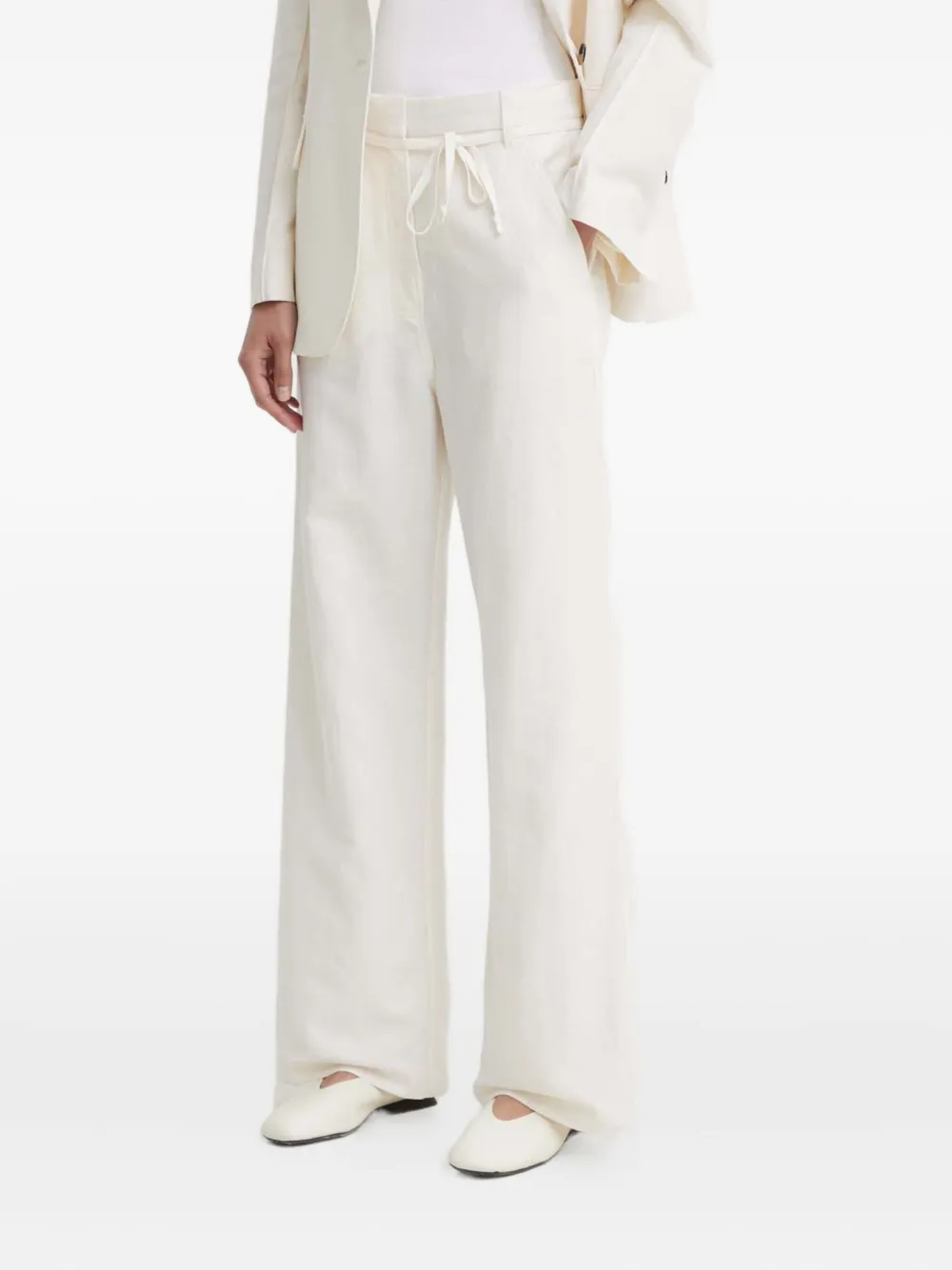 Day Birger Et Mikkelsen drawstring pocket trousers - Beige