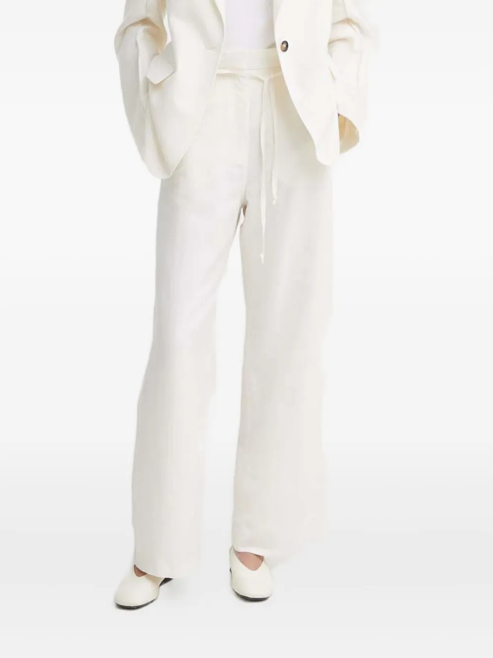 Day Birger Et Mikkelsen drawstring pocket trousers | Neutrals | Image 1
