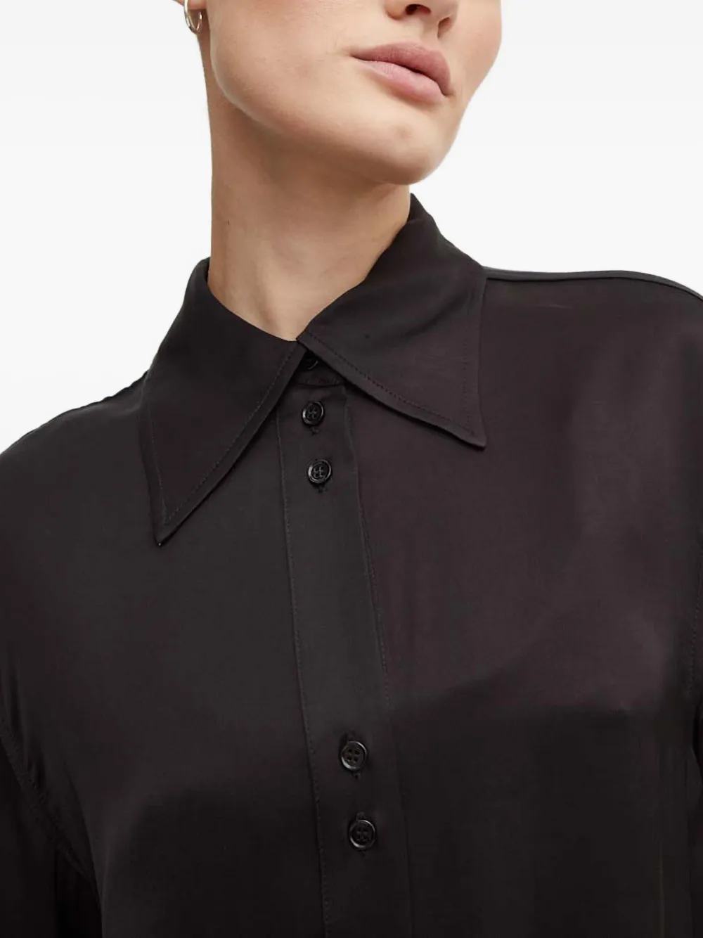Day Birger Et Mikkelsen Felix Buttoned Shirt In Black