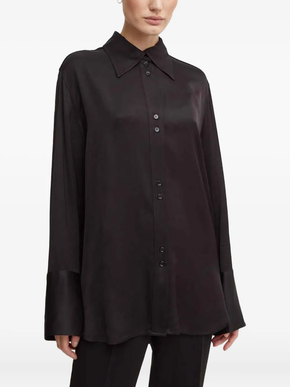 Day Birger Et Mikkelsen Felix buttoned shirt | Black | Image 1