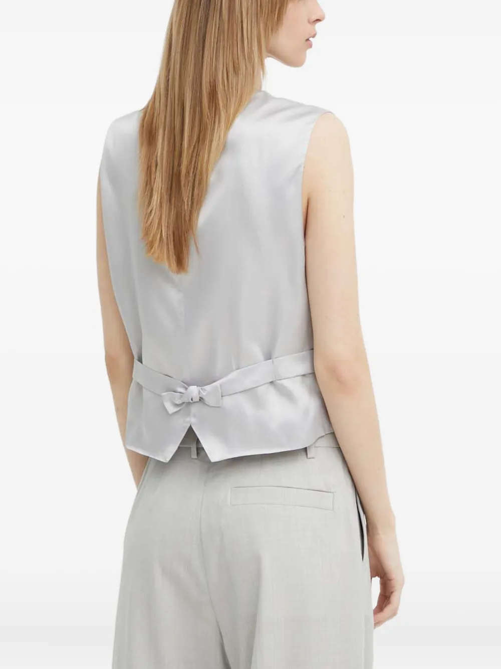 Day Birger Et Mikkelsen Buttoned Waistcoat In Gray