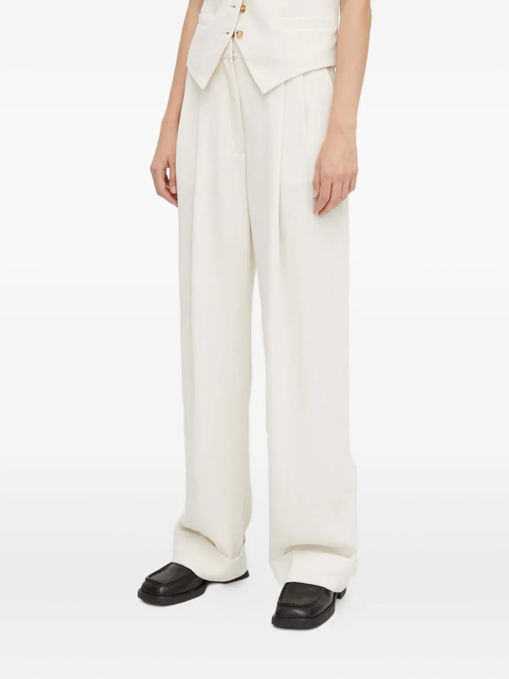 Day Birger Et Mikkelsen pleated trousers | White | Image 1
