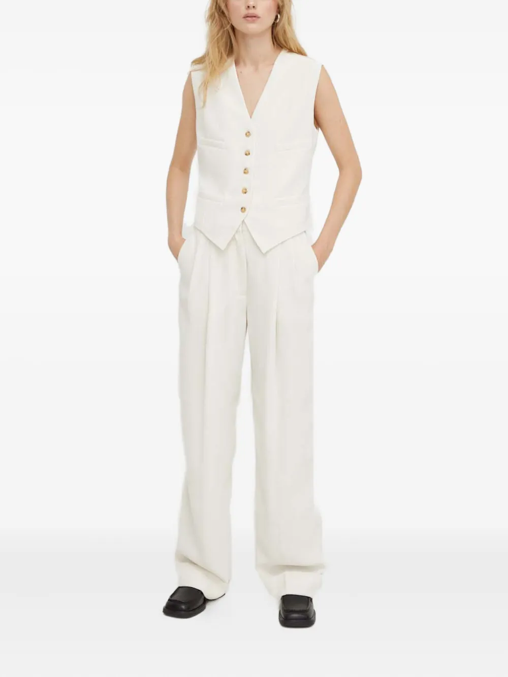Day Birger Et Mikkelsen pleated trousers | Straight-Leg Pants | Image 2