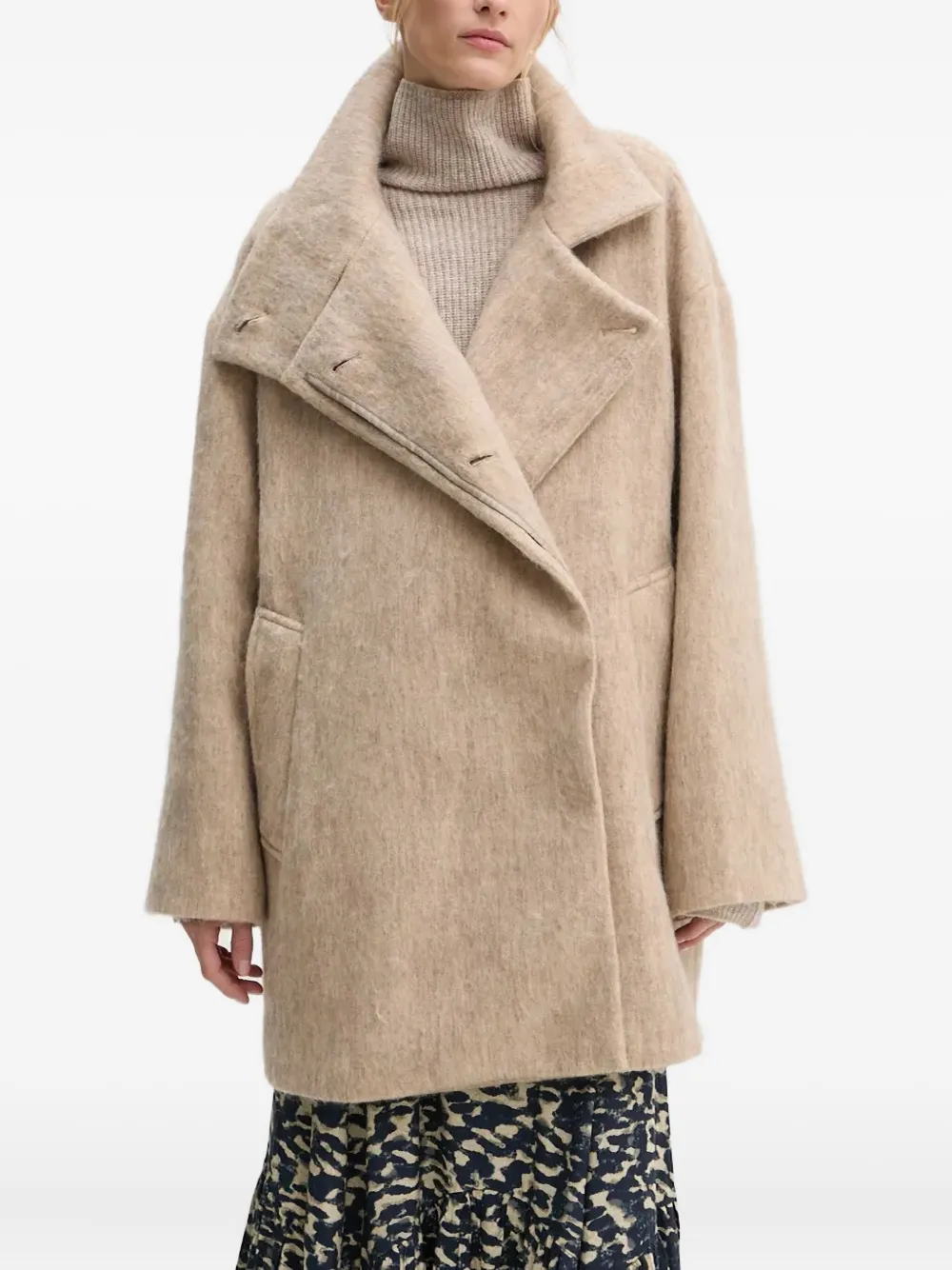 Day Birger Et Mikkelsen Keaton buttoned coat | Neutrals | Image 1
