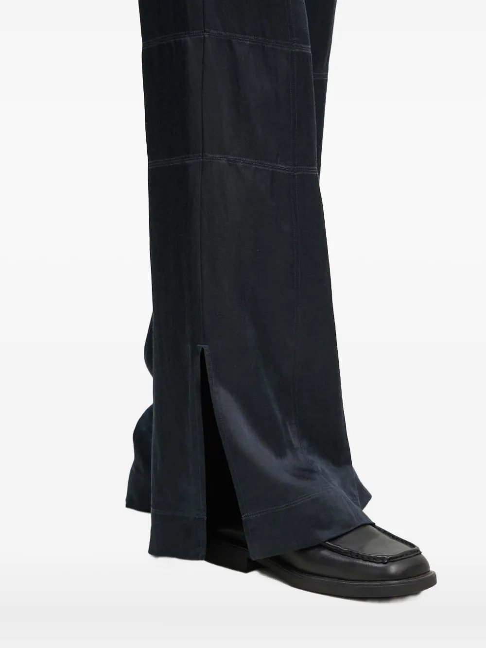 Day Birger Et Mikkelsen Broek met vlakken Zwart