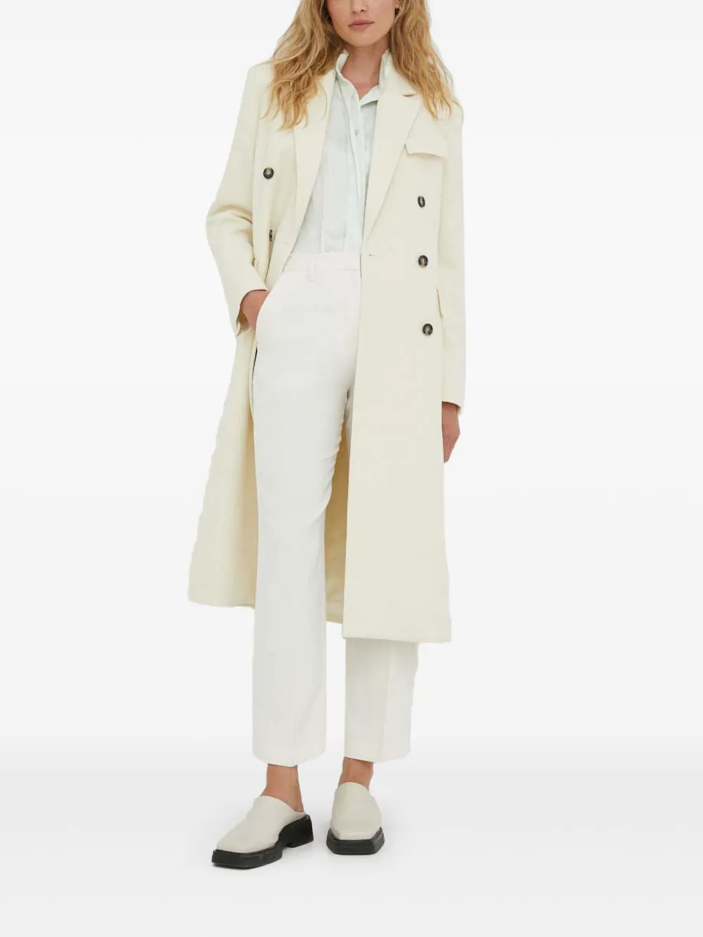 Day Birger Et Mikkelsen double-breasted pocket coat | Neutrals | Image 1