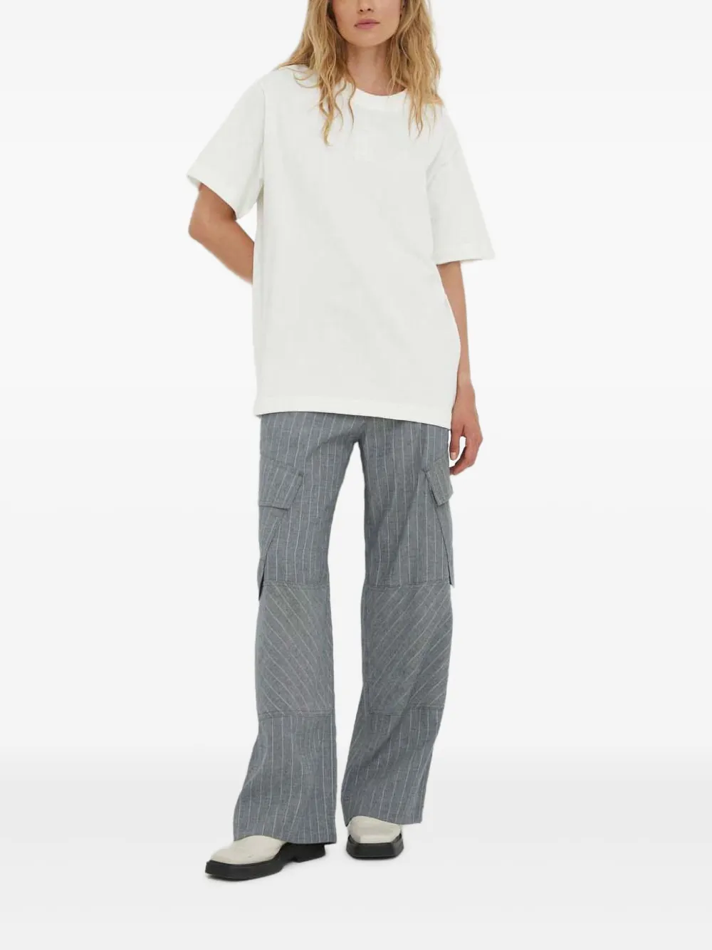 Day Birger Et Mikkelsen Fred pinstripe trousers | Straight-Leg Pants | Image 2