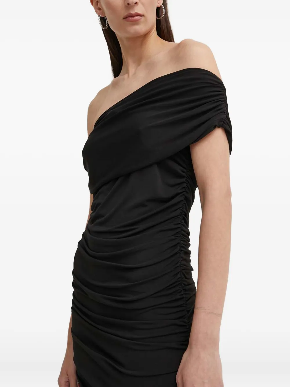 Day Birger Et Mikkelsen draped ruched dress | Black | Image 1