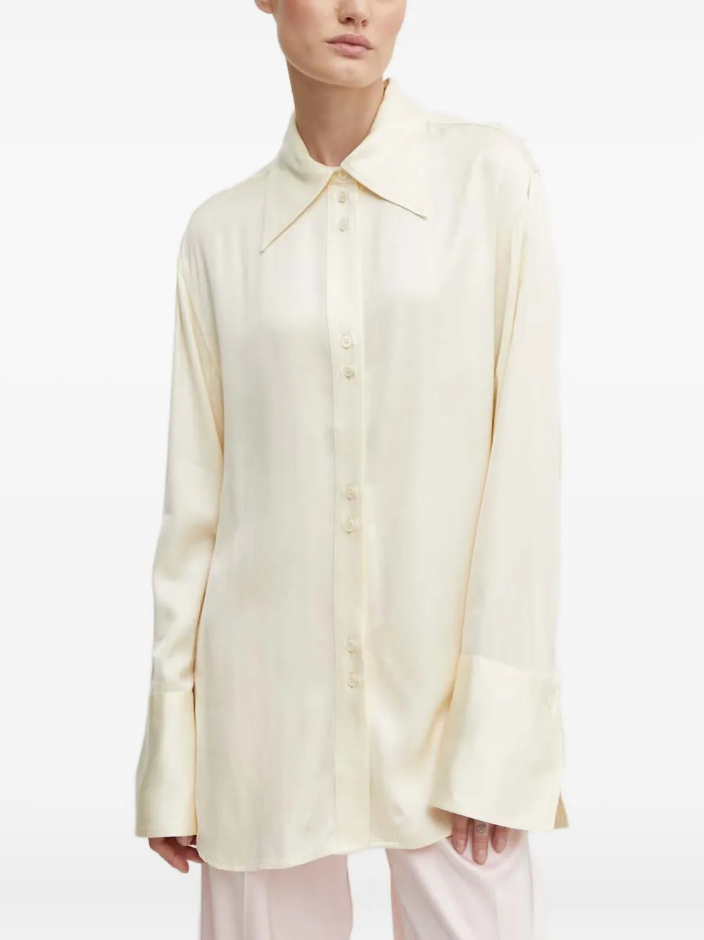 Day Birger Et Mikkelsen buttoned collared top - Wit