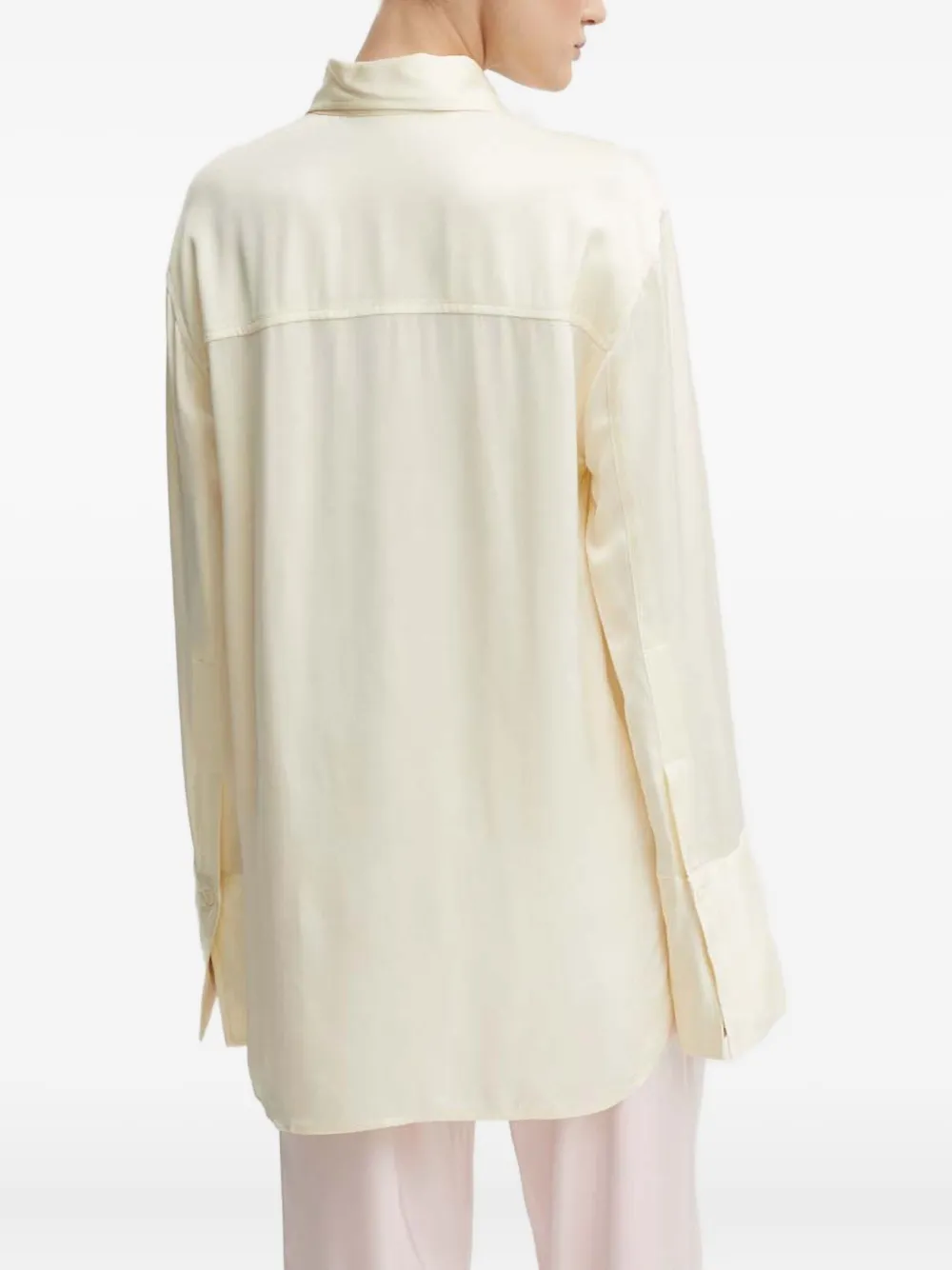 Day Birger Et Mikkelsen Buttoned Collared Top In White