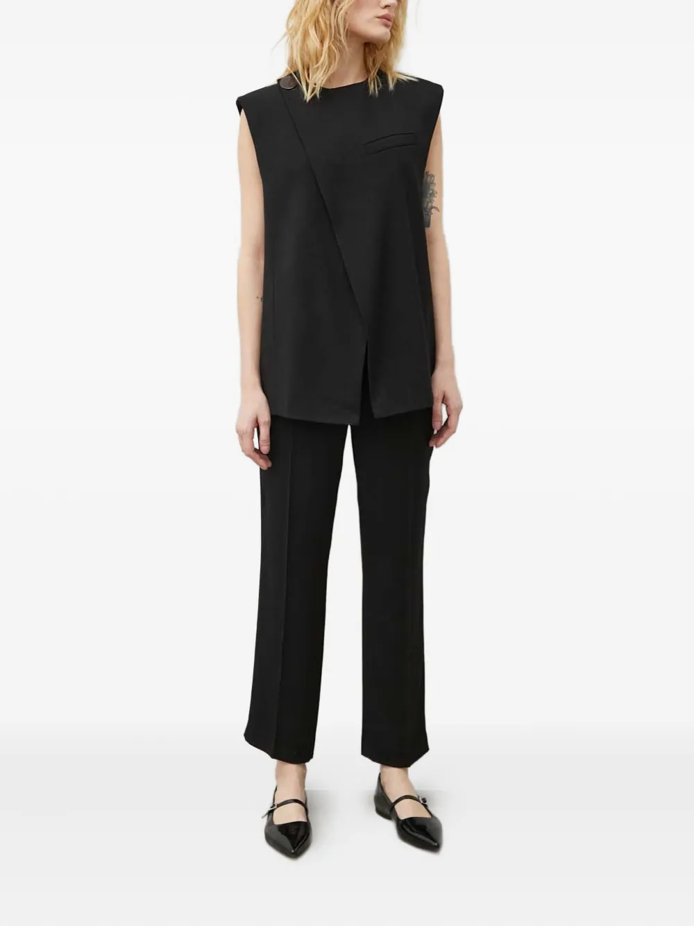 Day Birger Et Mikkelsen belt loops trousers - Zwart