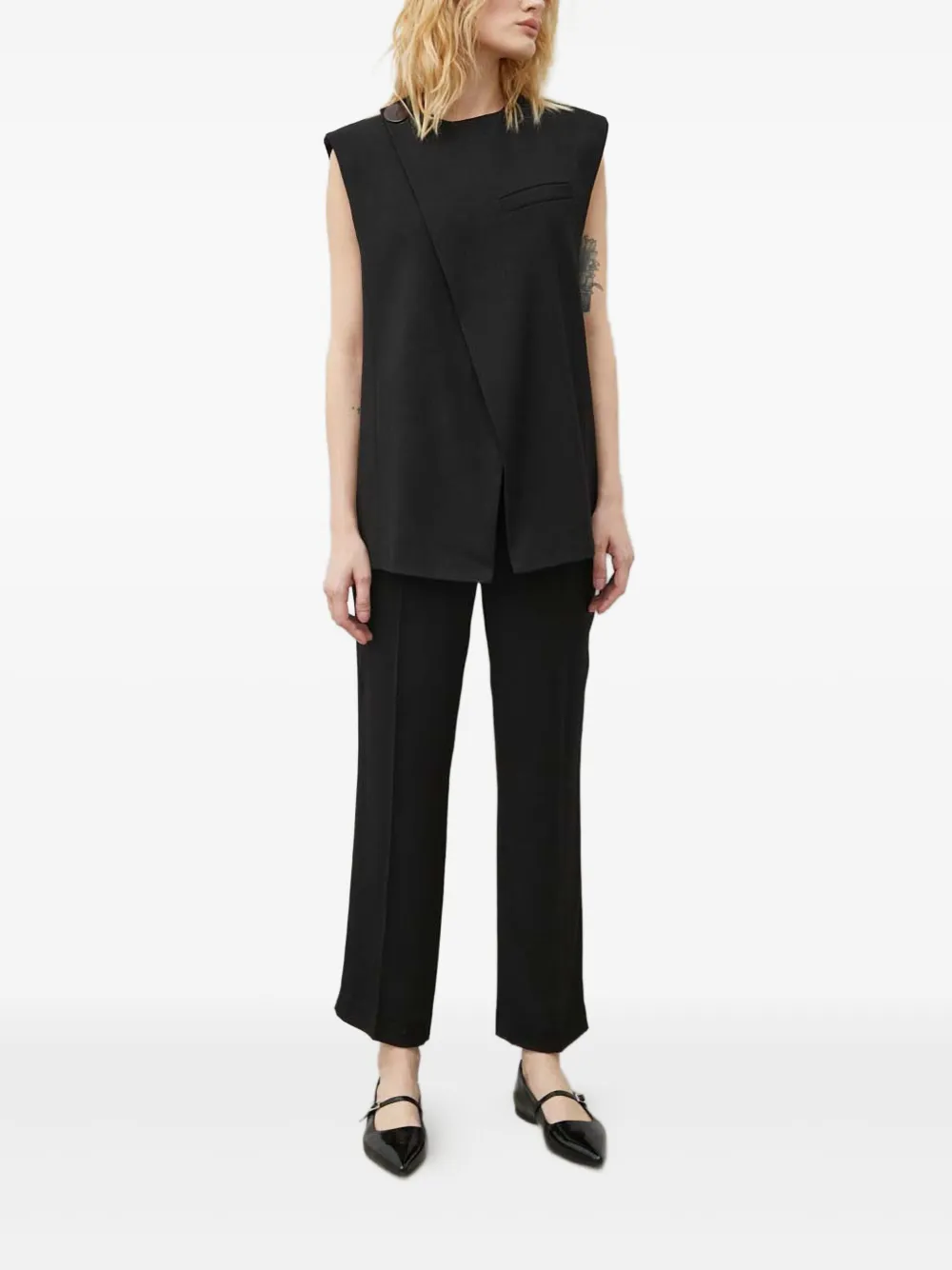 Day Birger Et Mikkelsen belt loops trousers | Straight-Leg Pants | Image 2