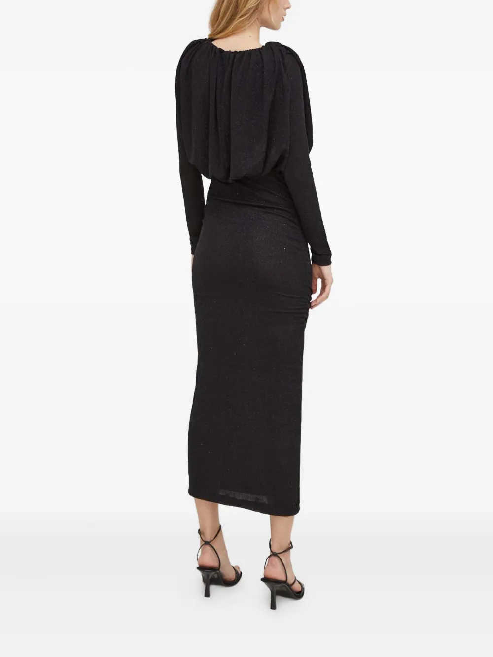 Day Birger Et Mikkelsen long-sleeved gathered maxi dress | Cocktail & Party Dresses | Image 2