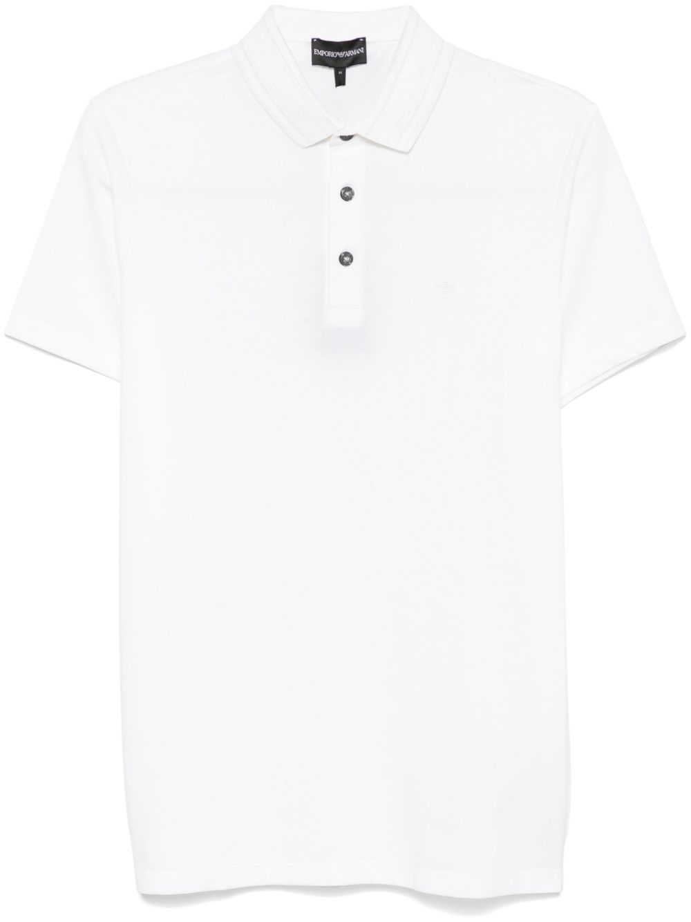 Emporio Armani cotton polo shirt - White