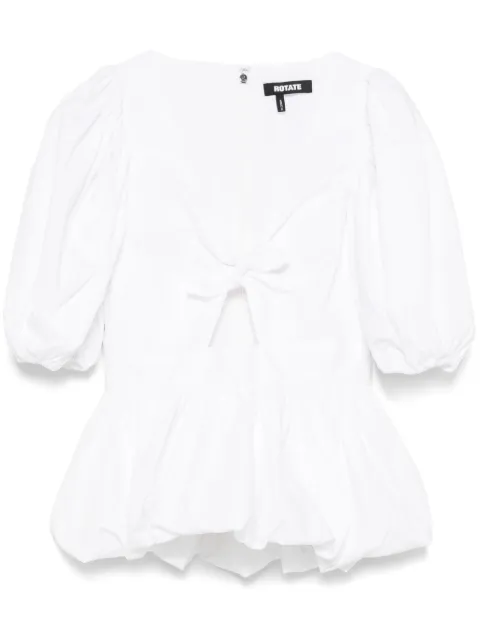 ROTATE BIRGER CHRISTENSEN puff-sleeve bubble top