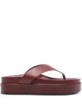 Ancient Greek Sandals Charys flip flops - Red