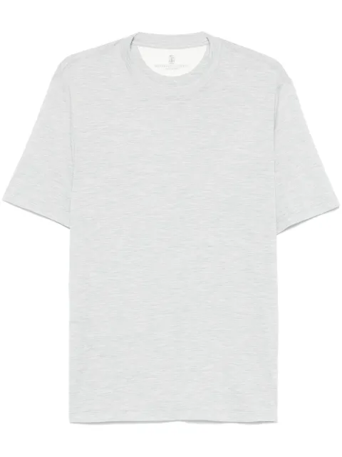 Brunello Cucinelli T-shirt med rund hals