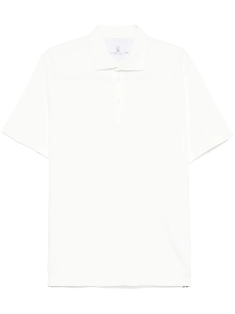 Brunello Cucinelli polo en coton | blanc | Image 1