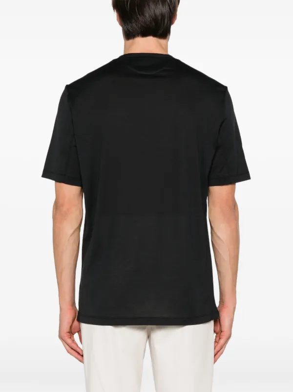 Brunello Cucinelli crew-neck T-shirt | Black | FARFETCH