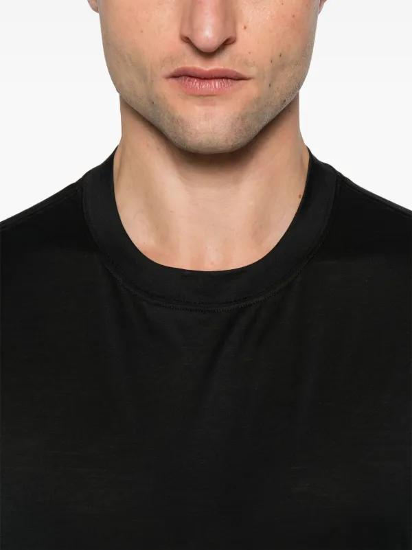 Brunello Cucinelli crew-neck T-shirt | Black | FARFETCH