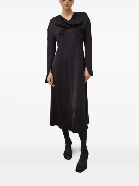 Day Birger Et Mikkelsen twisted long-sleeve midi dress