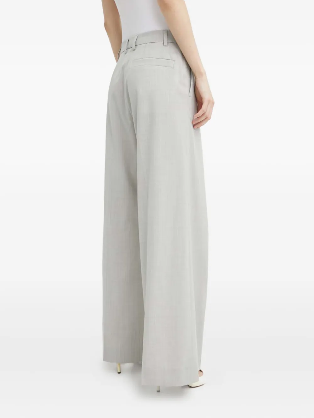 Day Birger Et Mikkelsen Pleated Tailored Trousers In White