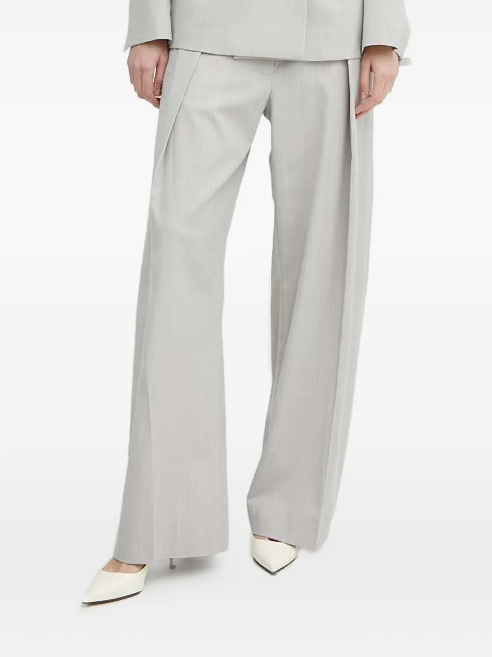 Day Birger Et Mikkelsen pleated tailored trousers | Grey | Image 1