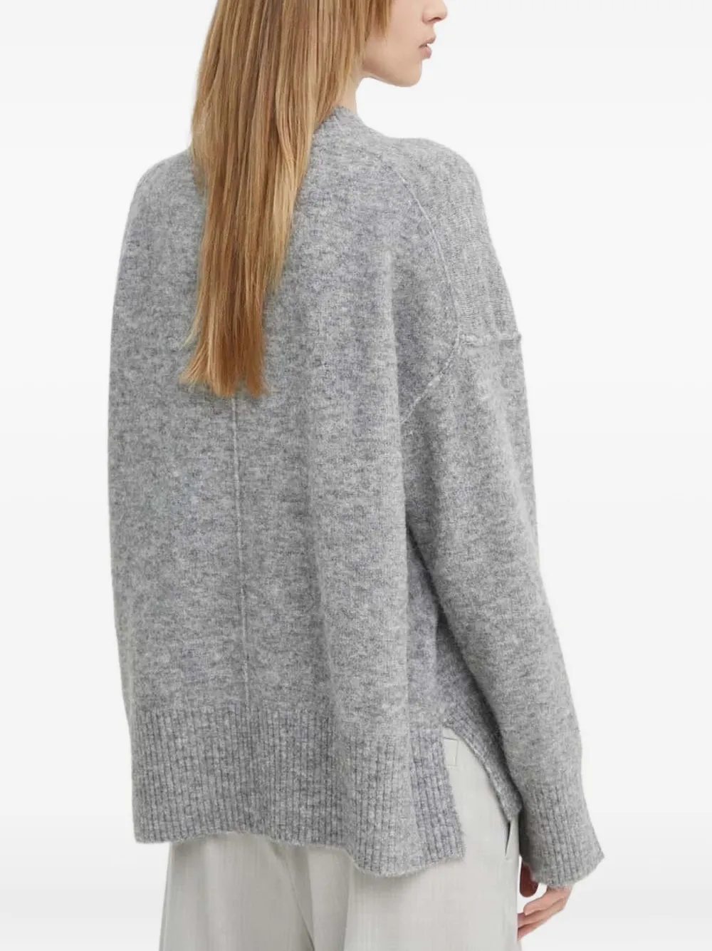 Day Birger Et Mikkelsen Sweater met zijsplit Grijs