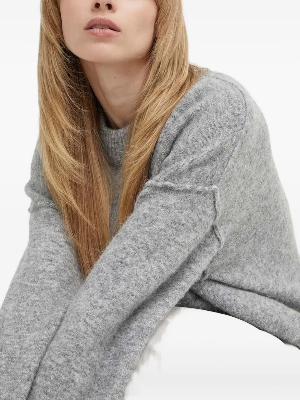 Day Birger Et Mikkelsen Sweater met zijsplit Grijs