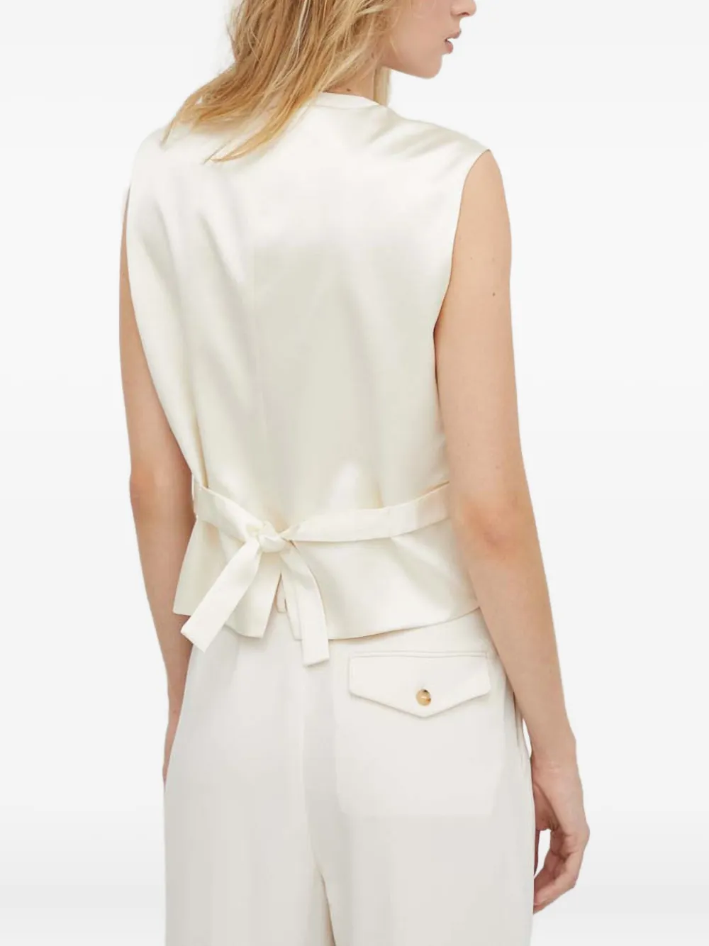 Day Birger Et Mikkelsen Button Waistcoat In White