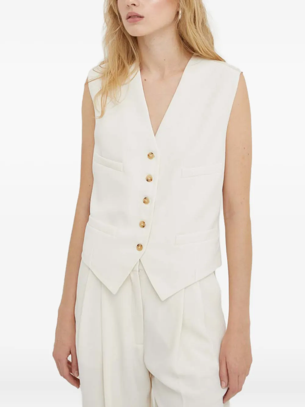Day Birger Et Mikkelsen button waistcoat | Waistcoats & Gilets | Image 2