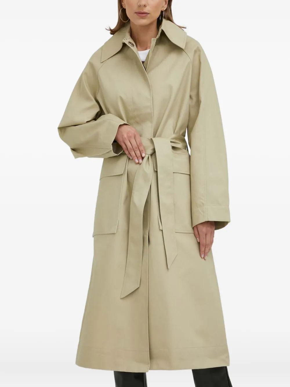 Day Birger Et Mikkelsen buttoned belted coat | Trench Coats & Raincoats | Image 2