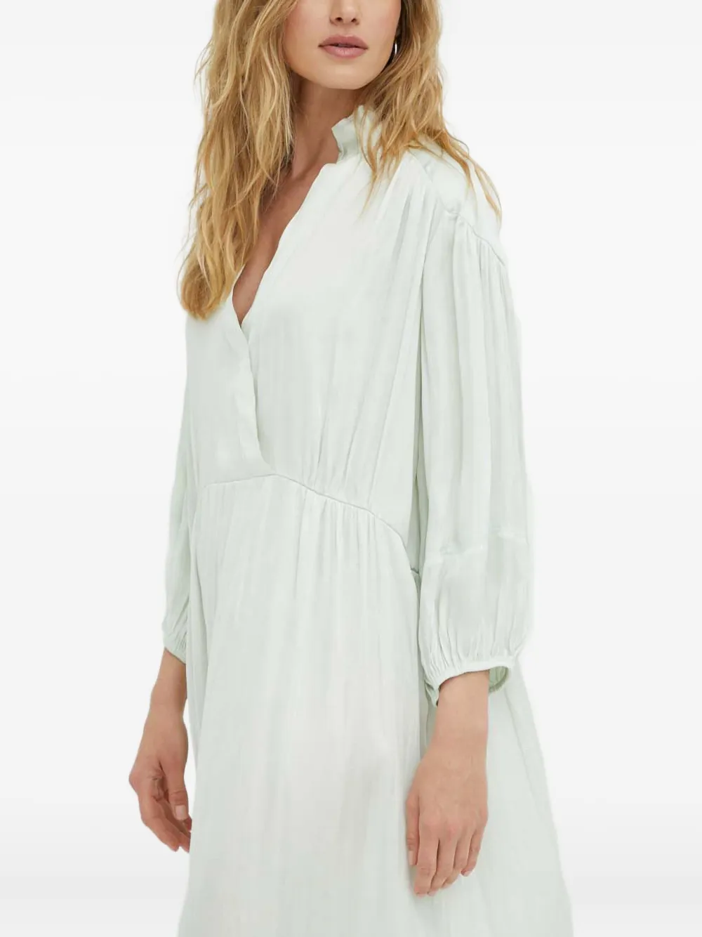 Day Birger Et Mikkelsen V-neck midi dress | Green | Image 1